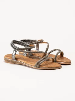 Lunar - 246Cortez - Silverfärgade sandal