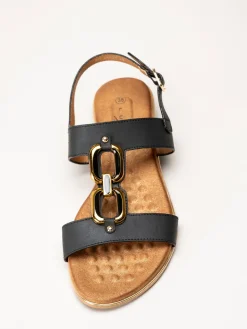 Lunar - 246Darcy - Svarta sandaler