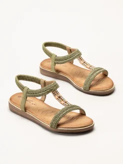 Lunar - Gröna sandaler