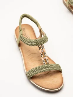 Lunar - Gröna sandaler
