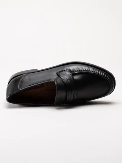 Marco Bossi - Svarta loafers i skinn