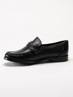 Marco Bossi - Svarta loafers i skinn