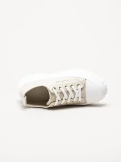 Marco Tozzi - Beige chunky sneakers