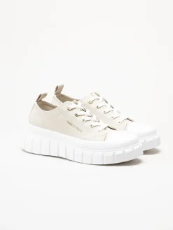 Marco Tozzi - Beige chunky sneakers