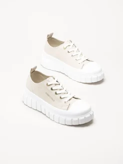 Marco Tozzi - Beige chunky sneakers