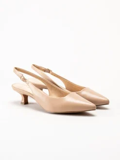 Marco Tozzi - Beige slingback pumps