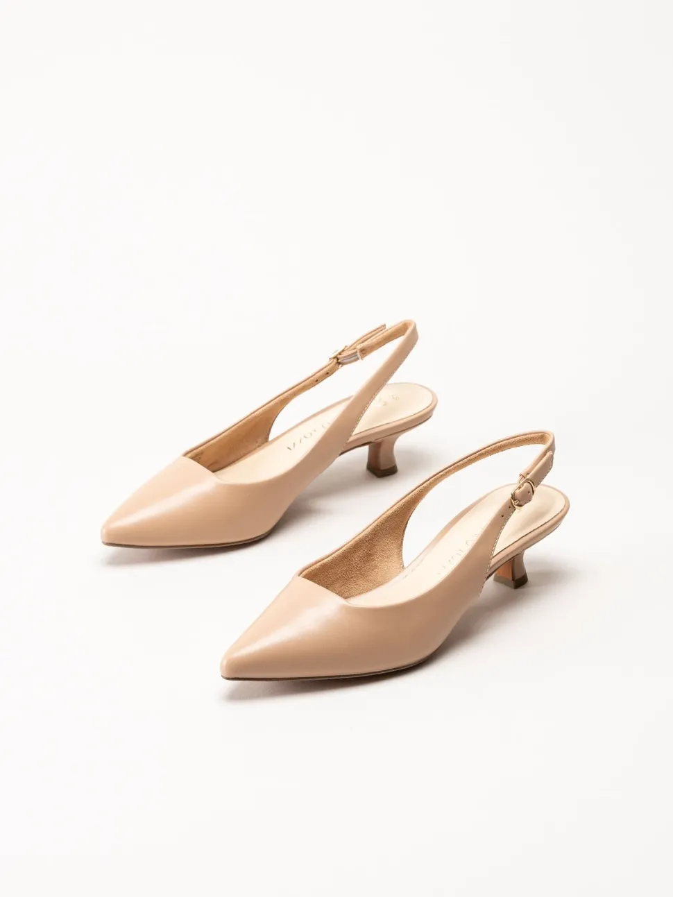 Marco Tozzi - Beige slingback pumps