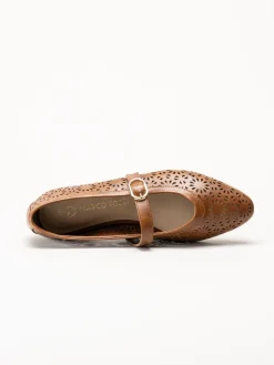 Marco Tozzi - Bruna ballerinaskor med sleif