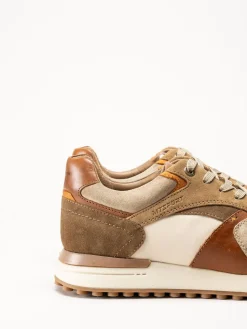 Marco Tozzi - Bruna sneakers i mocka