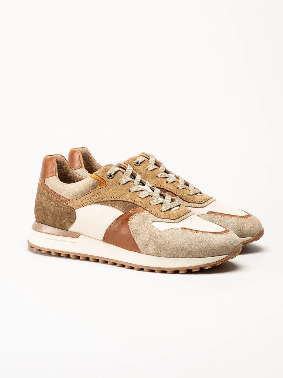 Marco Tozzi - Bruna sneakers i mocka