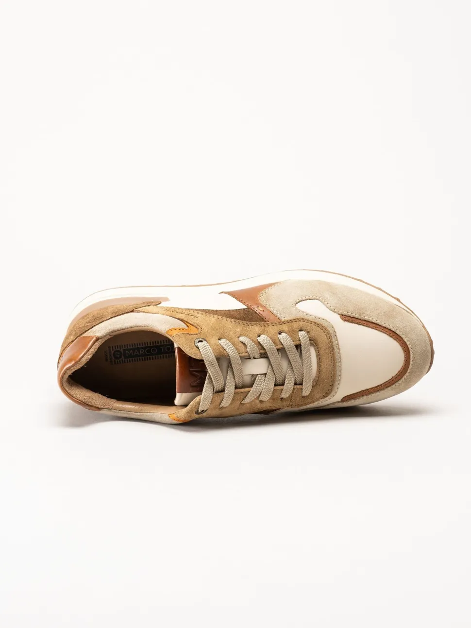 Marco Tozzi - Bruna sneakers i mocka