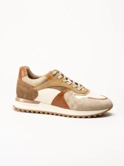 Marco Tozzi - Bruna sneakers i mocka