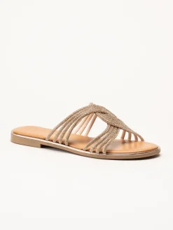 Marco Tozzi - Guldfärgade sandaler