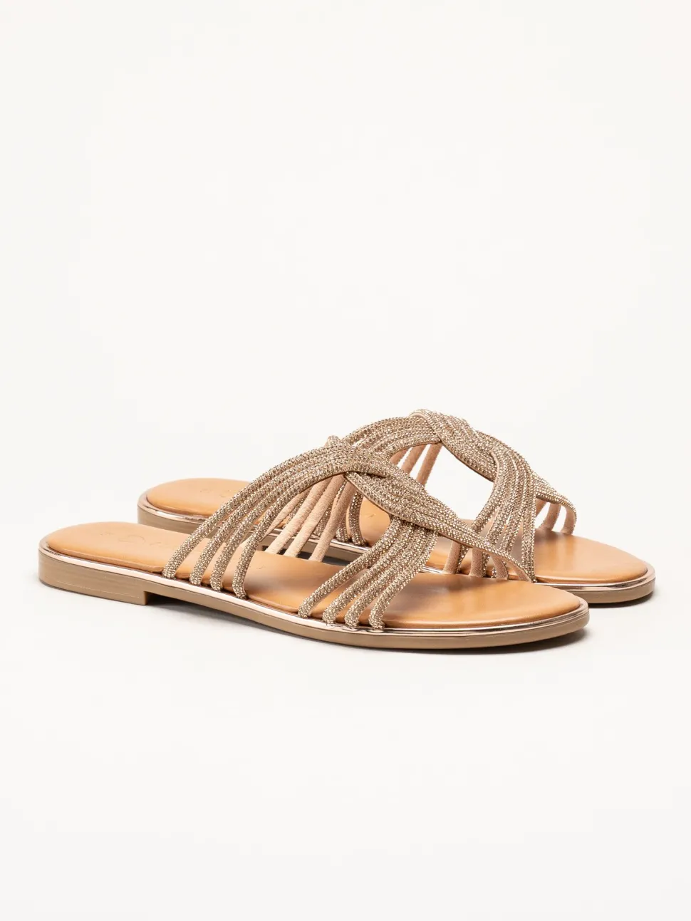 Marco Tozzi - Guldfärgade sandaler