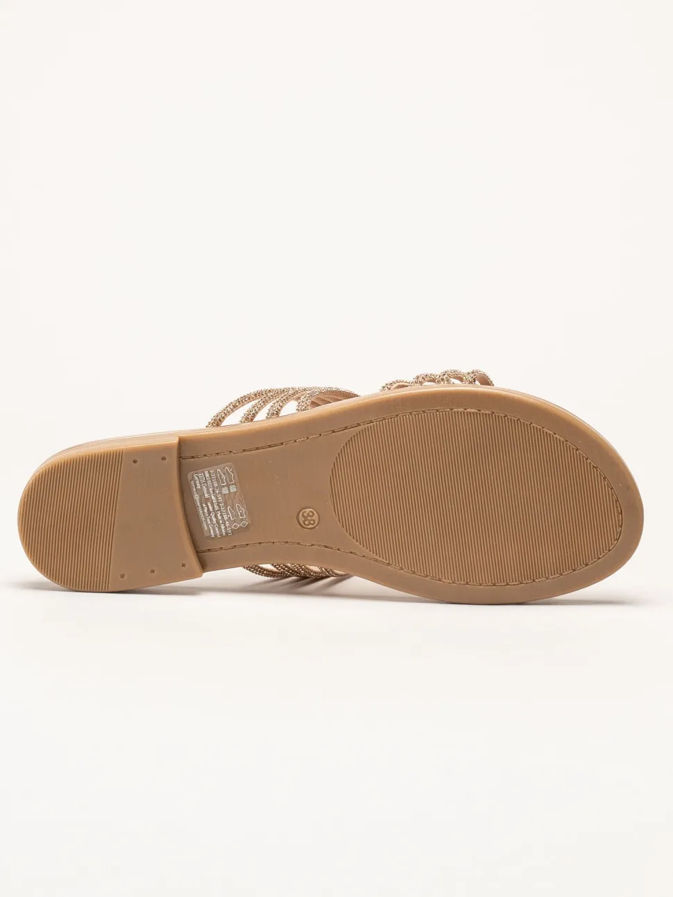 Marco Tozzi - Guldfärgade sandaler