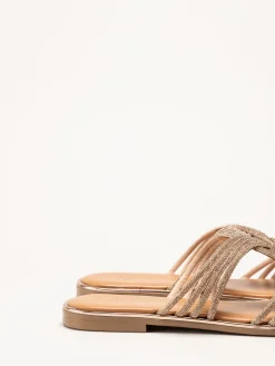Marco Tozzi - Guldfärgade sandaler