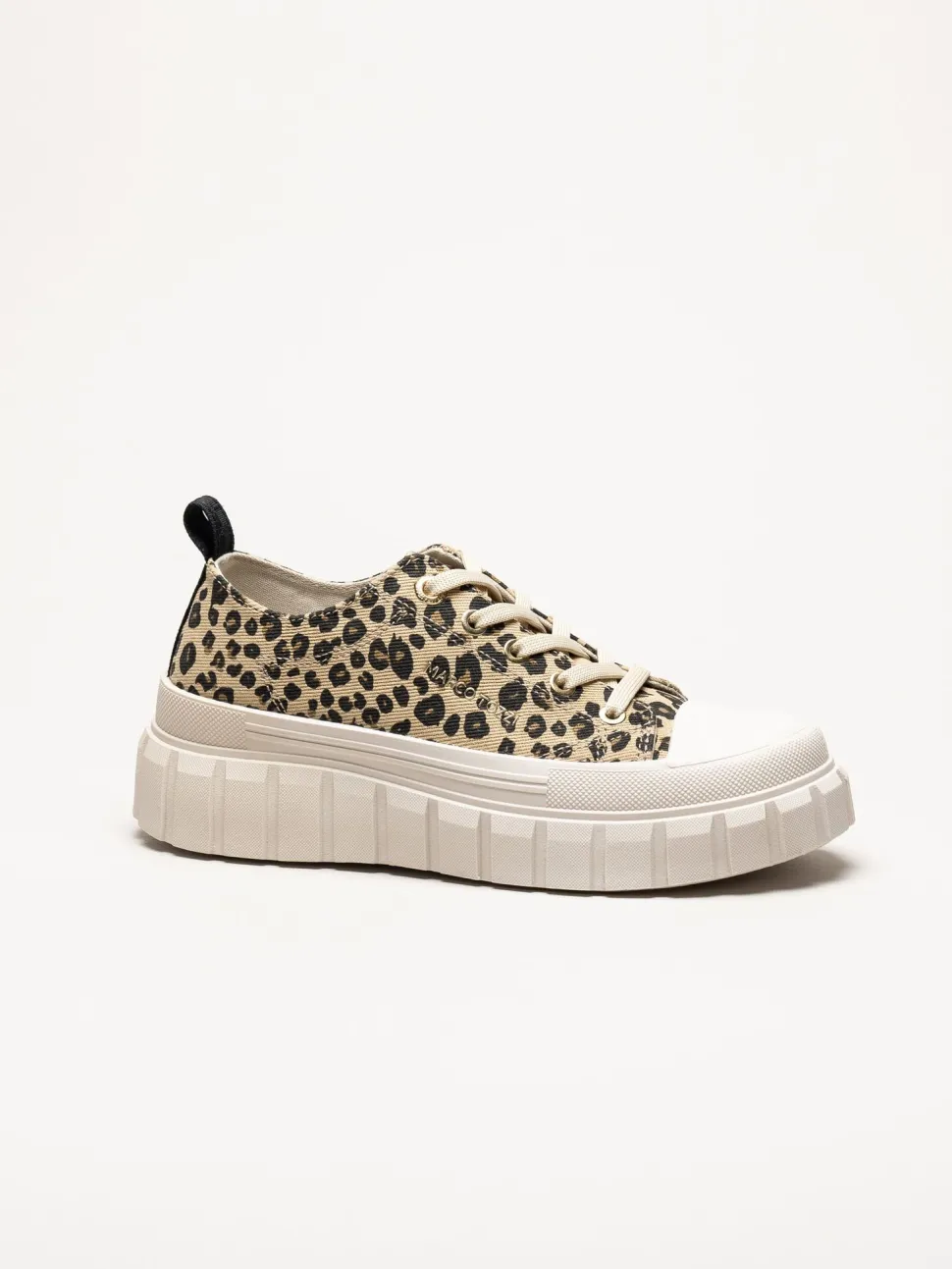Marco Tozzi - Leopardmönstrade chunky sneakers