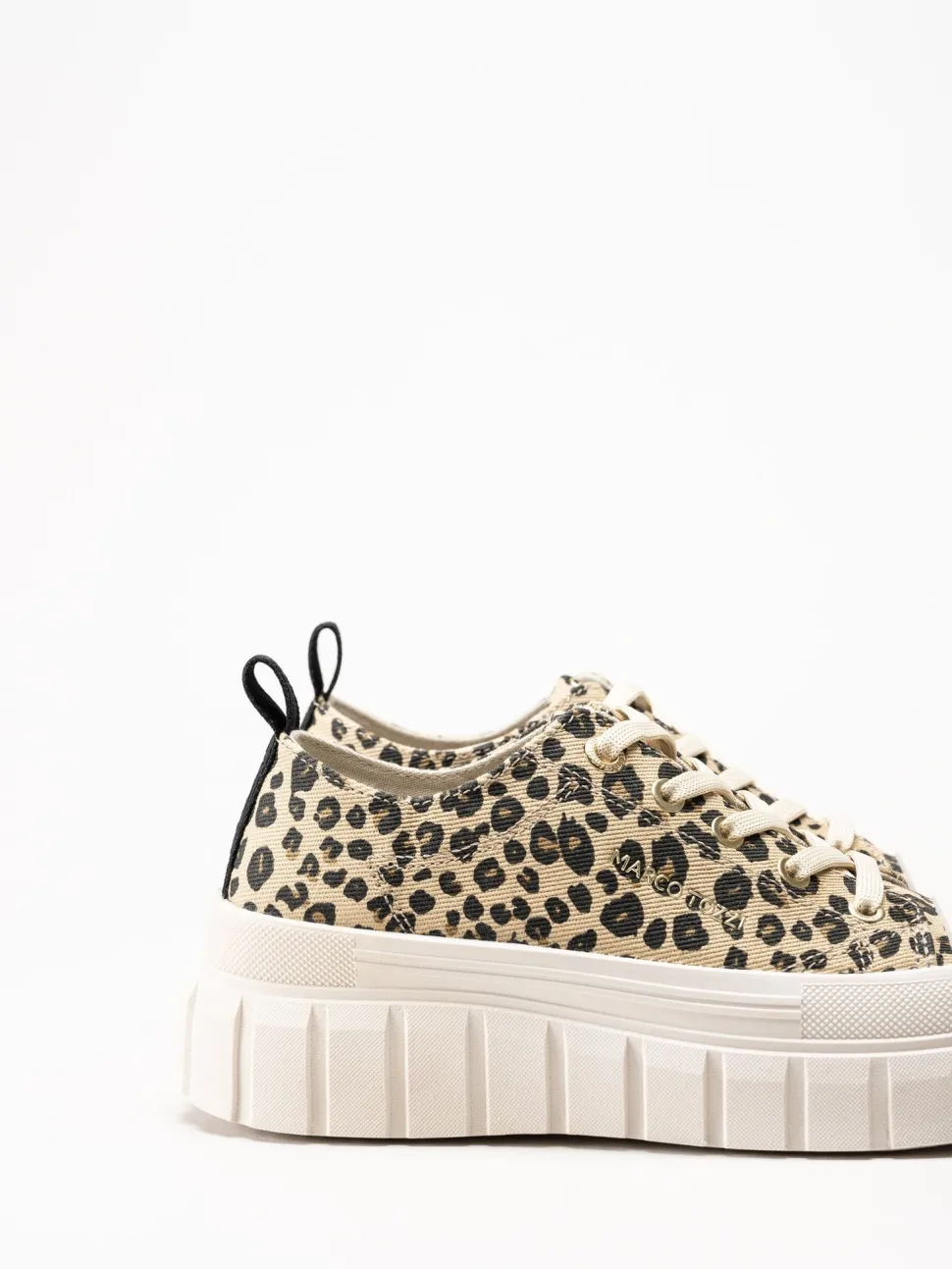 Marco Tozzi - Leopardmönstrade chunky sneakers