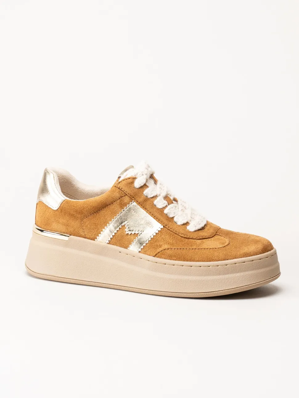 Marco Tozzi - Ljusbruna sneakers