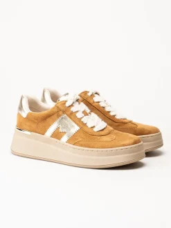 Marco Tozzi - Ljusbruna sneakers