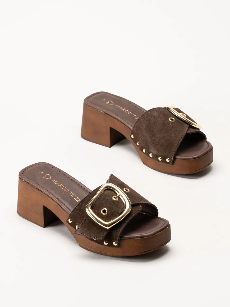 Marco Tozzi - Mörkbruna mules