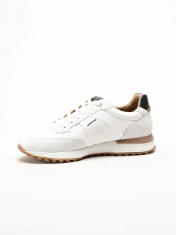 Marco Tozzi - MT Sport - Vita sneakers i skinn och mocka