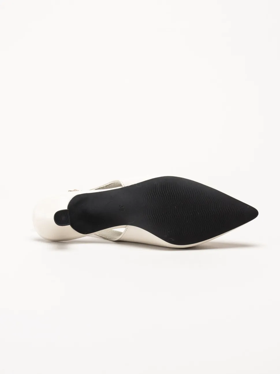 Marco Tozzi - Offwhite slingback pumps