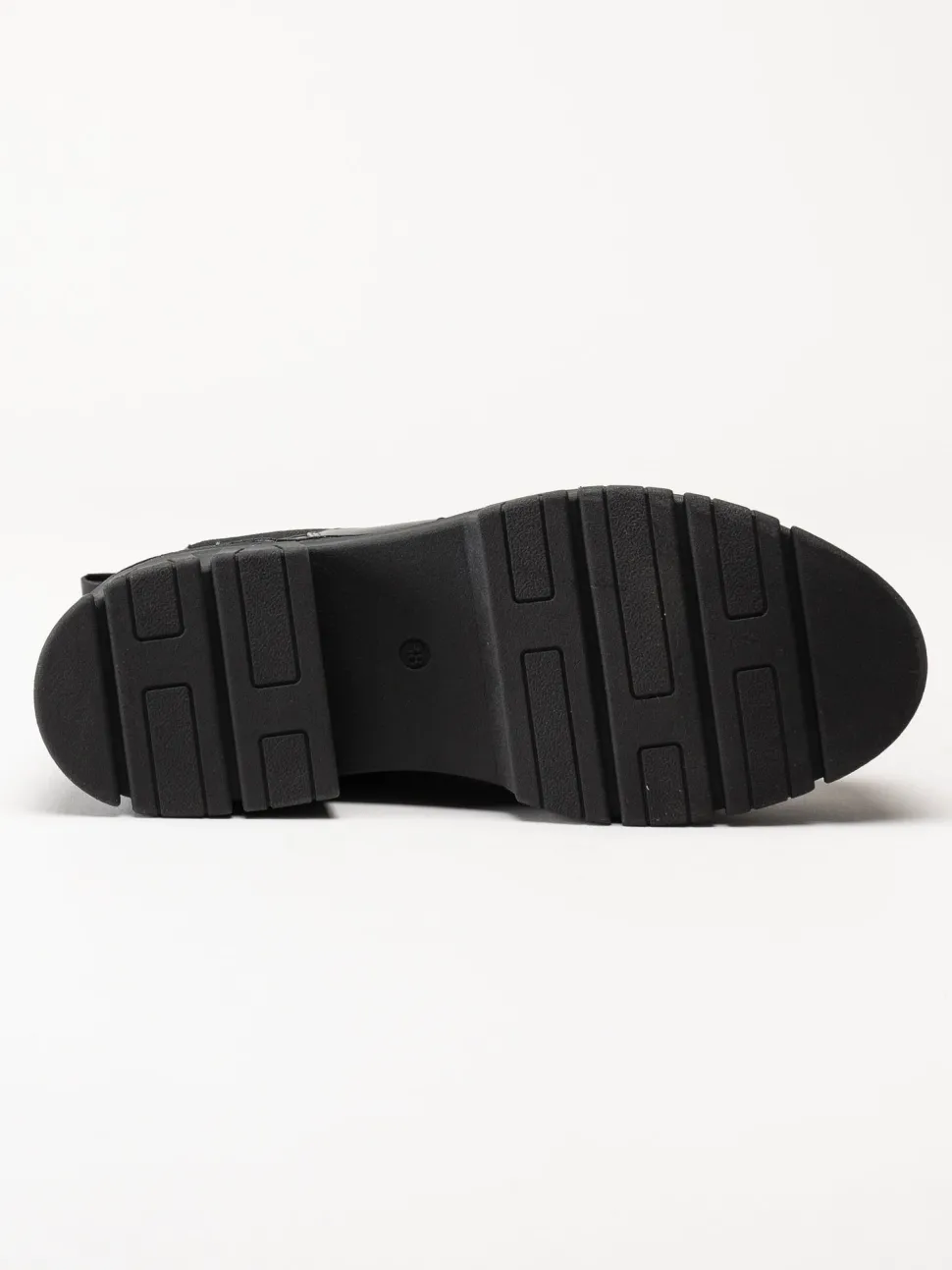 Marco Tozzi - Svarta chelsea boots i skinn