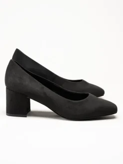 Marco Tozzi - Svarta pumps i mockaimitation