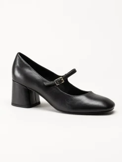 Marco Tozzi - Svarta pumps med slejf