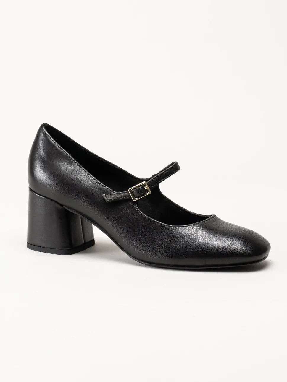 Marco Tozzi - Svarta pumps med slejf