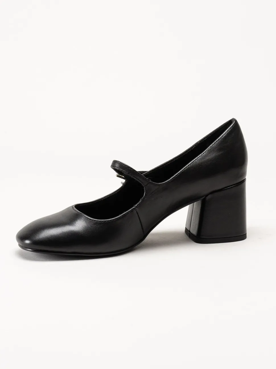 Marco Tozzi - Svarta pumps med slejf