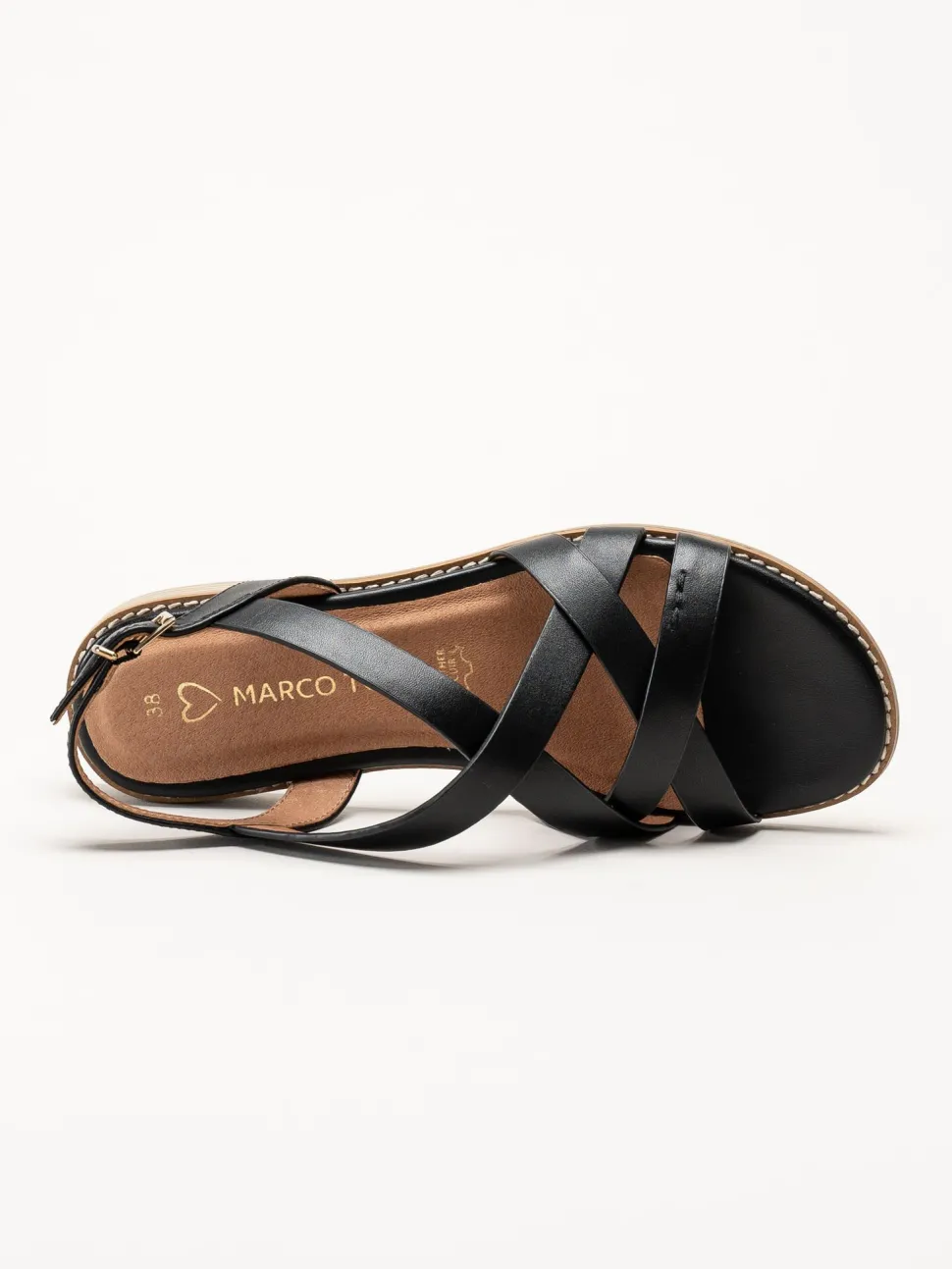 Marco Tozzi - Svarta sandaler