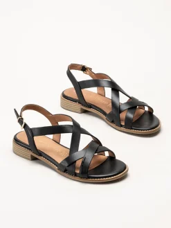 Marco Tozzi - Svarta sandaler