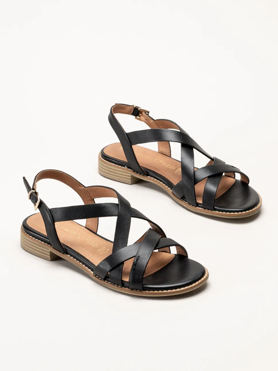 Marco Tozzi - Svarta sandaler