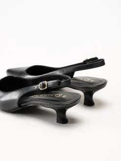 Marco Tozzi - Svarta slingback pumps