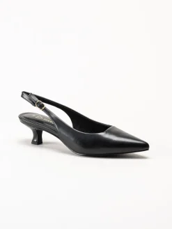Marco Tozzi - Svarta slingback pumps