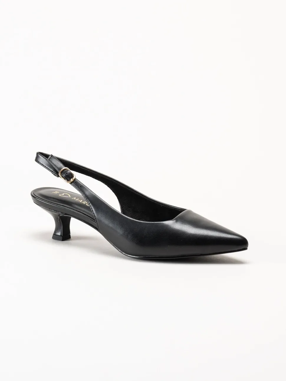 Marco Tozzi - Svarta slingback pumps