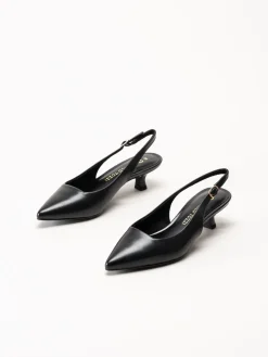 Marco Tozzi - Svarta slingback pumps
