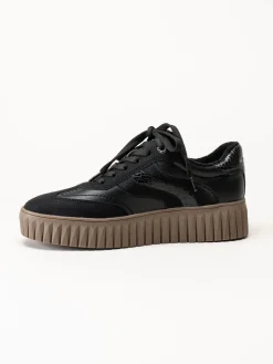 Marco Tozzi - Svarta sneakers