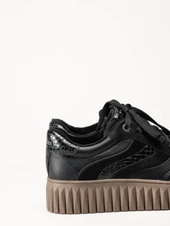 Marco Tozzi - Svarta sneakers