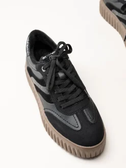 Marco Tozzi - Svarta sneakers