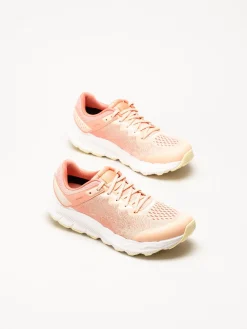 Merrell - Antora 4 waterproof - Korallfärgade sneakers i mesh