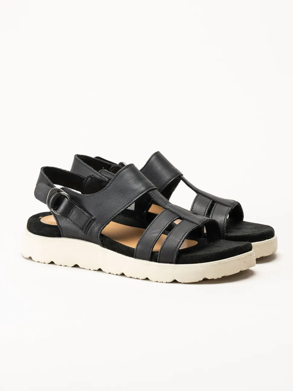 Merrell - Fleur Backstrap - Svarta sandaler