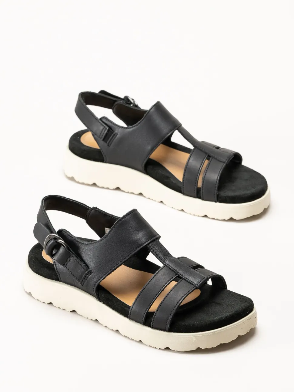 Merrell - Fleur Backstrap - Svarta sandaler