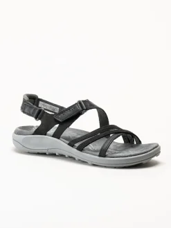 Merrell - Harbor Backstrap - Svarta sandaler
