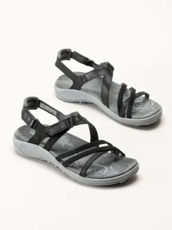 Merrell - Harbor Backstrap - Svarta sandaler