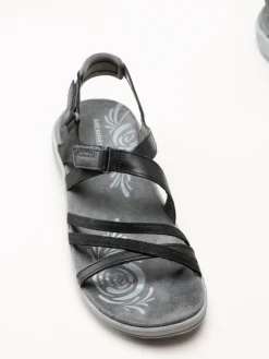 Merrell - Harbor Backstrap - Svarta sandaler