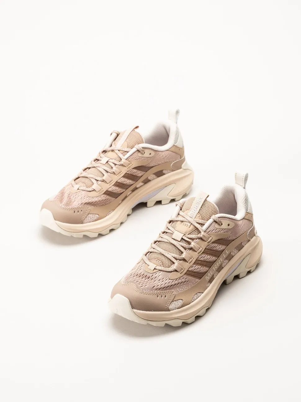 Merrell - Moab Speed 2 - Beige sneakers i textil