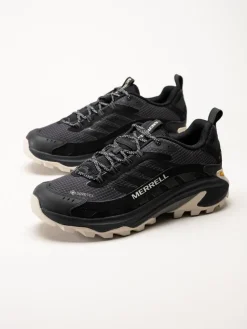 Merrell - Moab Speed 2 GTX - Svarta hikingskor med Gore-Tex
